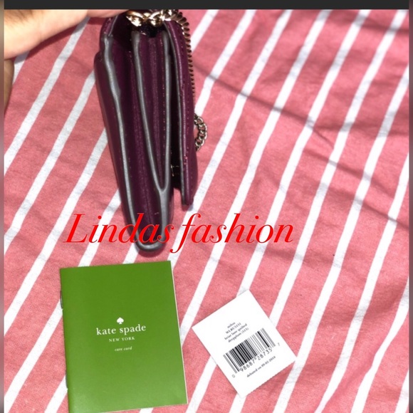 Kate Spade Milou Briar Lane Quilted Wristlet - Picture 7 of 8